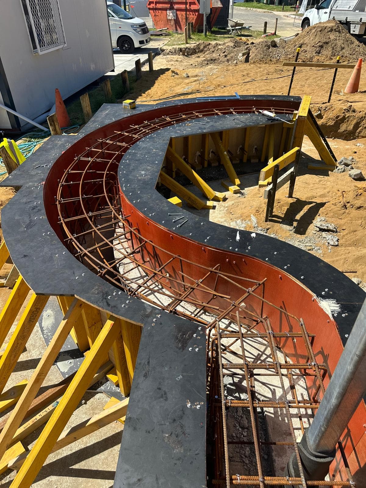 Curved Civil Concrete Works
