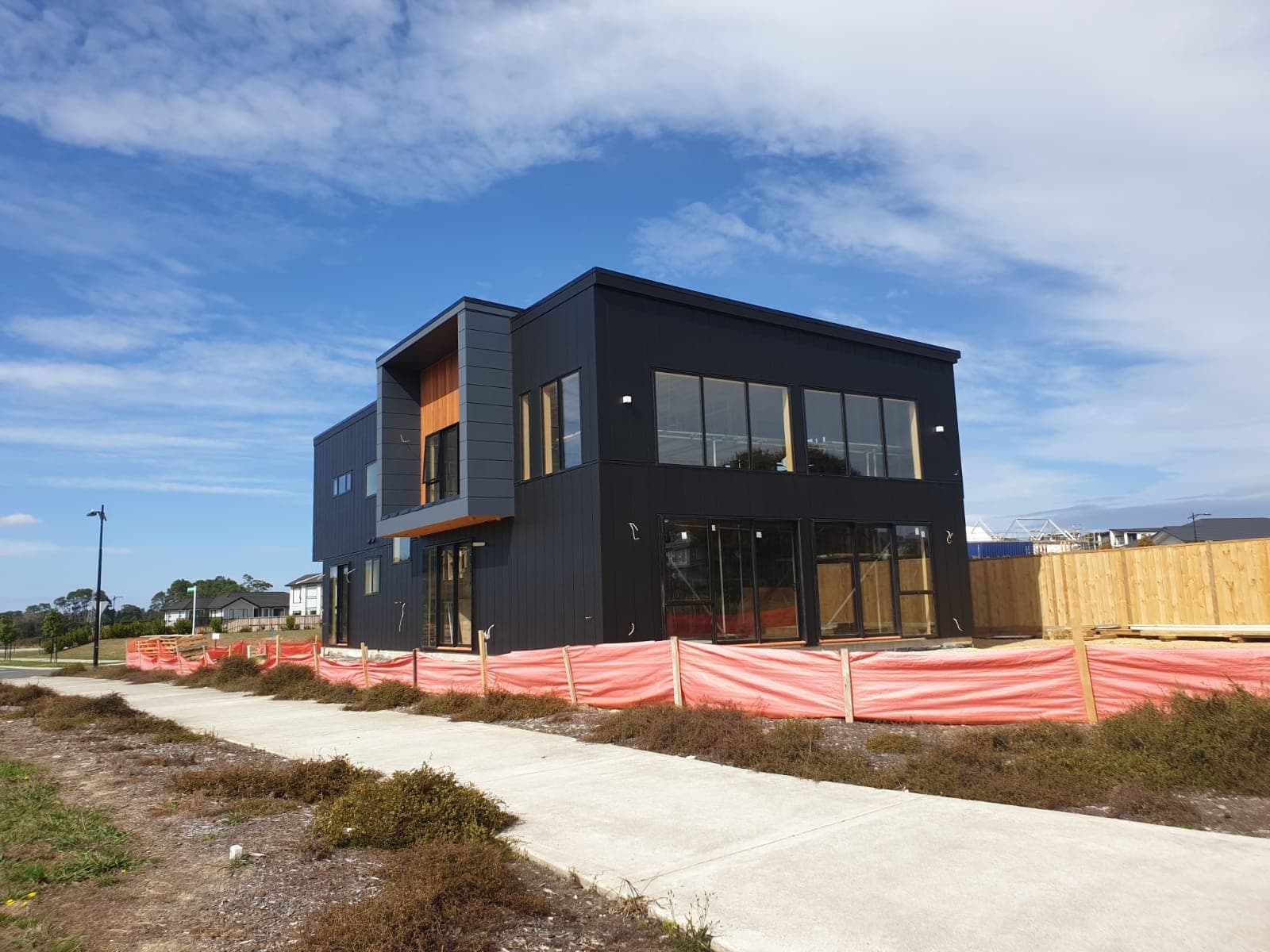 Modern commercial building
